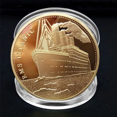 Moneda Conmemorativa Al Hundimiento Del Titanic