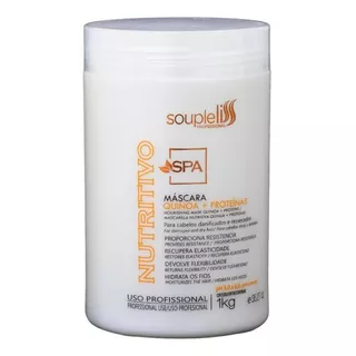 Máscara De Nutrição Spa Nutritivo Soupleliss 1kg Quinoa