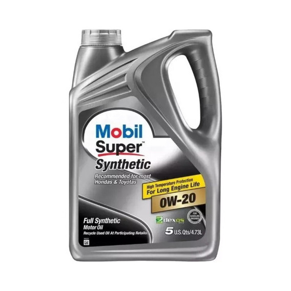 Aceite Mobil 0w20 Sintetico 100% Garrafa 4.73lt