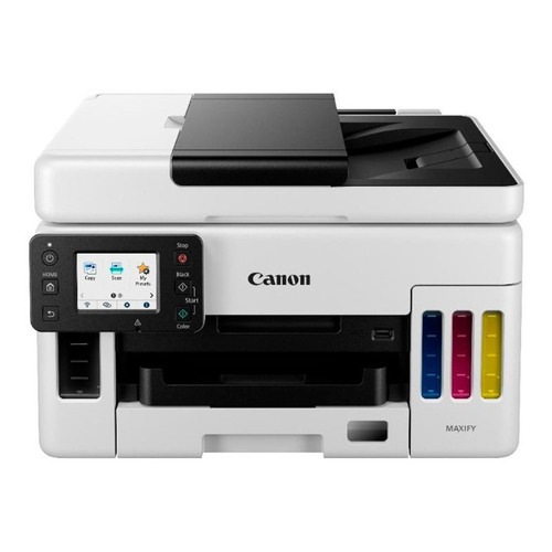 Impresora a color  multifunción Canon Maxify GX6010 con wifi gris y negra 100V/240V 4470C004AA