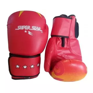 Guante De Boxeo Flama Superstar Box Boxing Pvc(envío Gratis)
