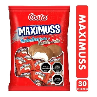 Dulces Maximuss, Marshmallows C/chocolate - Bolsa De 180 Gr.