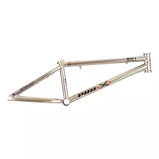 Quadro Bmx 20  Pro-x Bull Profissional - Prata