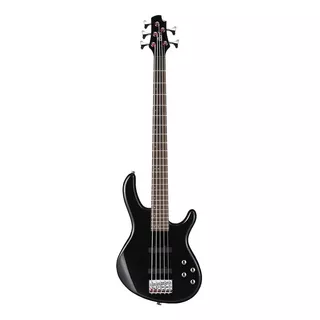 Bajo Cort Action Bass V Plus Electrico 5 Cuerdas Negro