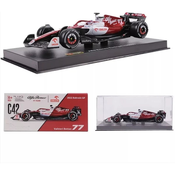 F1-c42 #77 Valtteri Bottas Formula Car 2022 1:43 [u] [u]