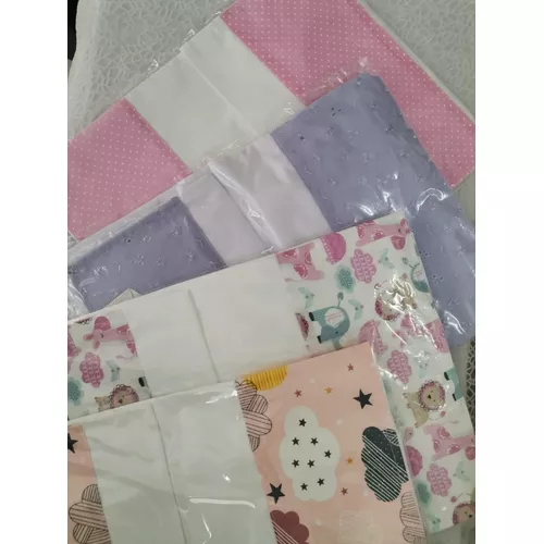 Chichonera Trenzada Para Cuna 2.5mts Bebes Protección - Rosa — El