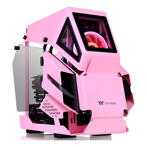 Gabinete Gamer Thermaltake Ah T200 Micro Atx Usb-c Rosa