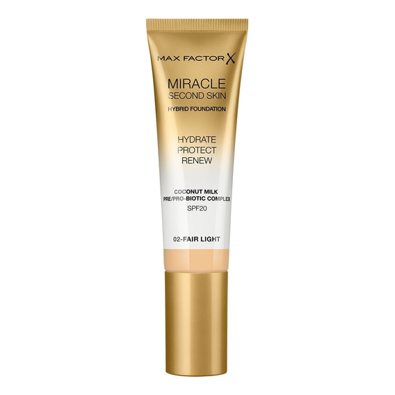 Base Max Factor Miracle Second Skin 2 Fair Light