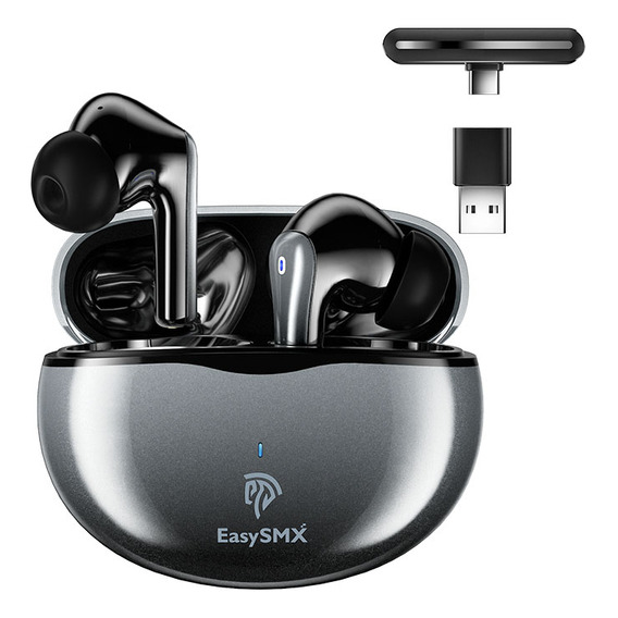 Easysmx Tg-01  Audífonos In-ear Bluetooth 2.4ghz Inalambricos Gamer Cancelación De Ruido Con Microfono Para PS4 PS5 PC Switch