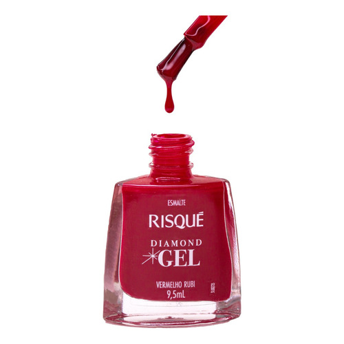 Esmalte Diamond Gel Risqué Color