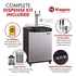 Kegco Z163s-2 Dispensador Cerveza Digital Comercial 1 Grifo