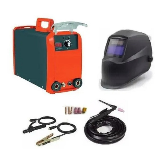 Soldadora Inverter Tig Pro Electrodo 200amp + Torcha +careta