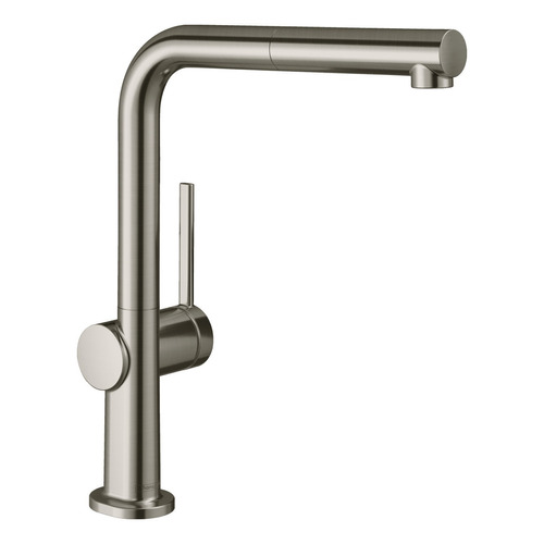 Grifo de cocina monocomando Hansgrohe Talis M54 72808 extensible  acabado acero inoxidable