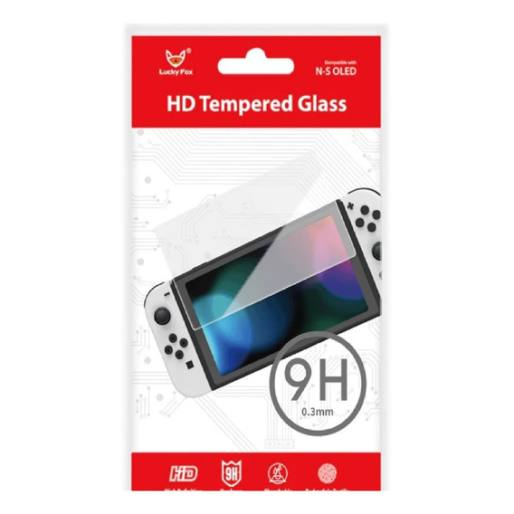 Vidrio Templado Para Nintendo Switch Oled - Nuevo