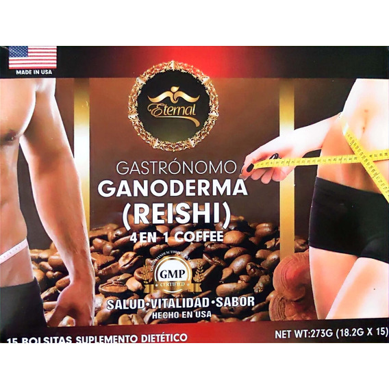 Café Ganoderma (reishi) Gourmet 4 En 1 Coffe