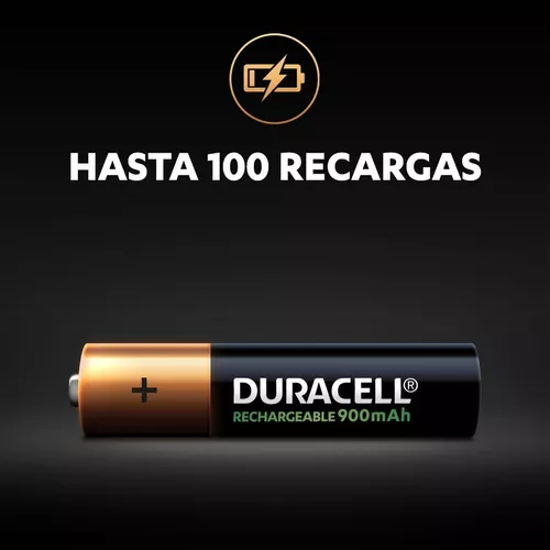 Duracell Optimum - Pilas Duracell  AA, AAA, recargable, botón de moneda