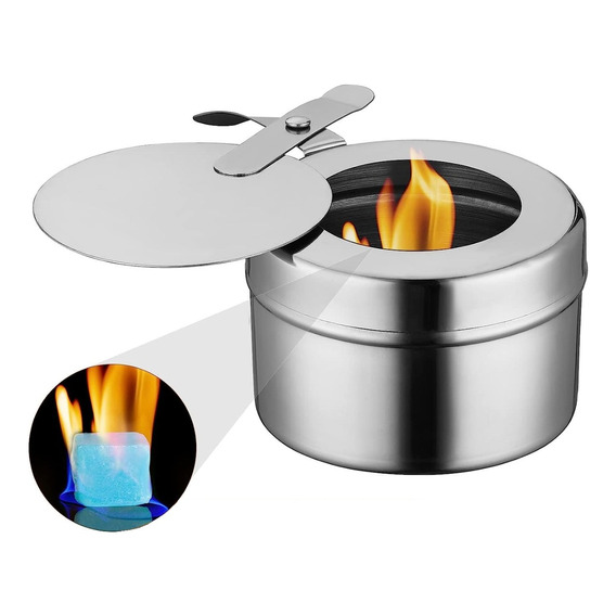 Mechero Para Combustible Acero Inox Samovar Fondue Cocina