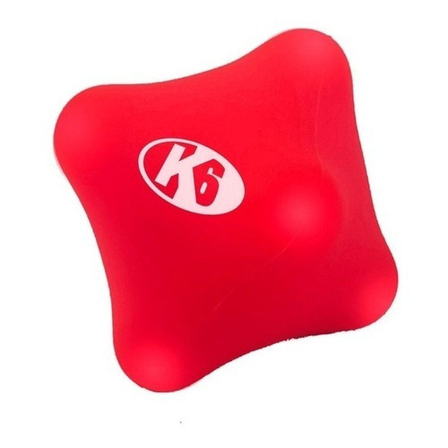Pelota Reacción Agilidad Entrenamiento Reflejos K6 Fitness Color Rojo