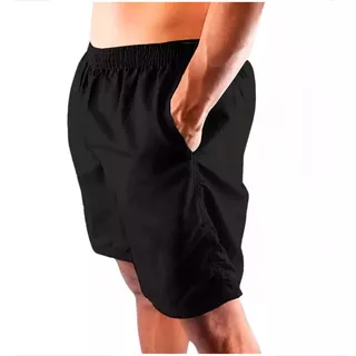 Bermuda Masculina Academia Praia Short 3 Bolsos Elástico