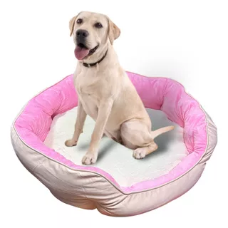 Cama Cojín 70 Cm Mascotas Acolchada Grande Para Perro Y Gato