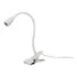 Lampara Mesa Con Pinza Clip Negra O Blanca - Calidad Unilux Estructura Blanco Blanco