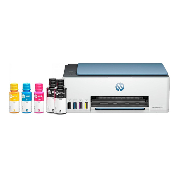 Multifuncional Hp Smart Tank 525 Tinta Continua Color Usb