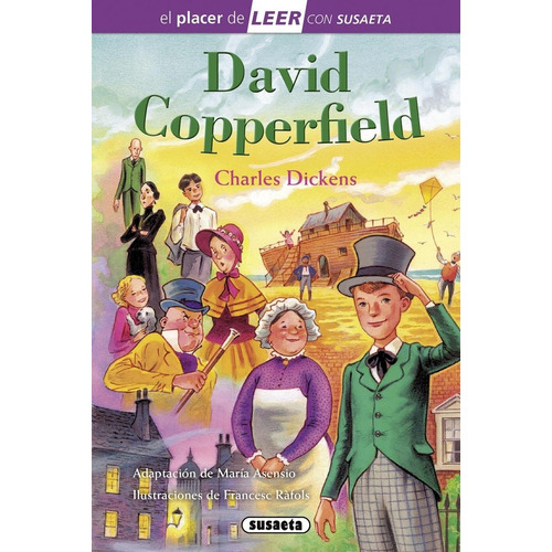 David Copperfield Nivel 4. Charles Dickens. Editorial Susaeta En Español. Tapa Dura