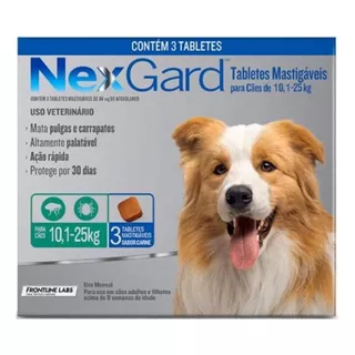  Merial Nexgard Cachorro 3 10 Kg 25 Kg