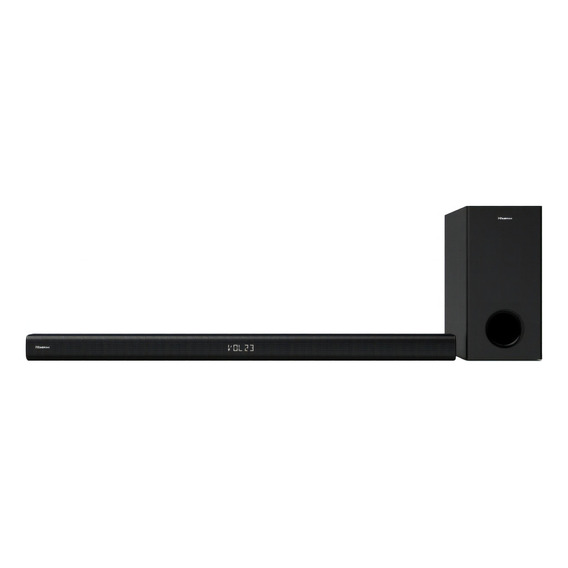 Hisense HS218 barra de sonido soundbar 200w bluetooth hdmi color Negro 220V