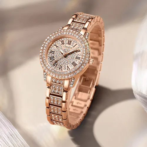 Reloj color oro rosa hotsell
