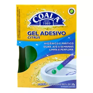 Aplicador Gel Adesivo Com Refil Coala Citrus 37g