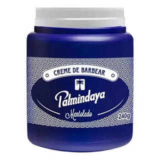 Creme Barbear Hidratante Palmindaya Espuma Mentolado 240g