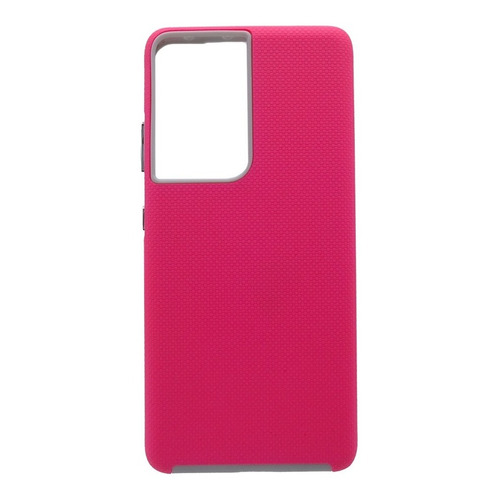 Carcasa Para Samsung S21 Ultra - Rugged - Cofolk + Hidrogel Color Rosa