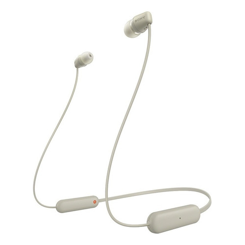 Audífonos Sony  Inalámbricos In-ear Wi-c100 Color Gris