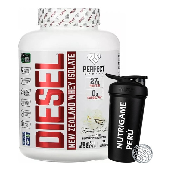 Proteina Diesel Premium Whey Isolate 5lb - Tienda Fisica