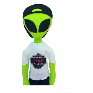 Boneco Et Verde Caminhoneiro 80cm Camiseta Personalizada