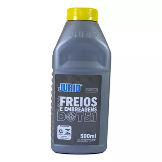 Fluido De Freio E Embreagem Dot 5.1 500 Ml Jurid