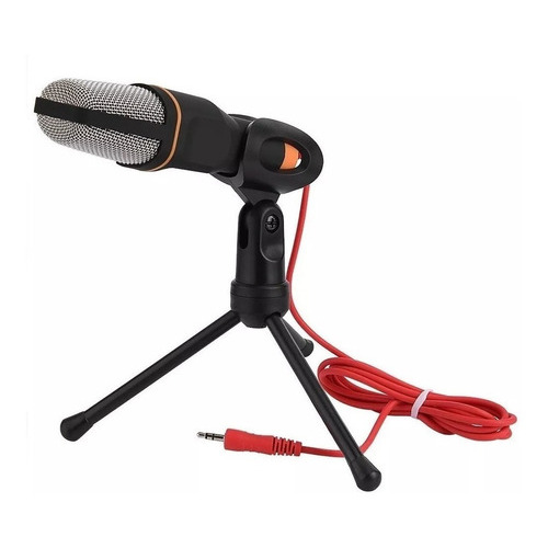 Microfono Condensador Ajustable 3.5mm Con Tripode Q-888