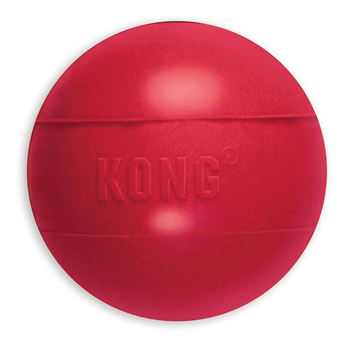 Juguete Para Perros Pelota Super Resistente Kong Ball Medium/Large Roja
