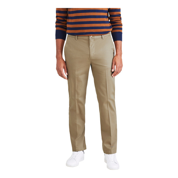 Pantalón Hombre Stain Defender Straight Fit Khaki Dockers