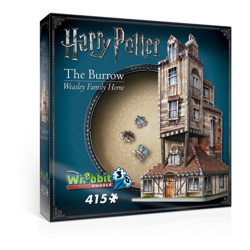 Weasley's La Madriguera Harry Potter Rompecabezas 3d, 415pz