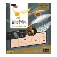 Harry Potter - Snitch Dorada - Libro + Modelo 3d Madera