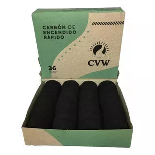 Carbones X36u. 5 Cajas Para Defumacion Sahumar Vegetal Cvw- 