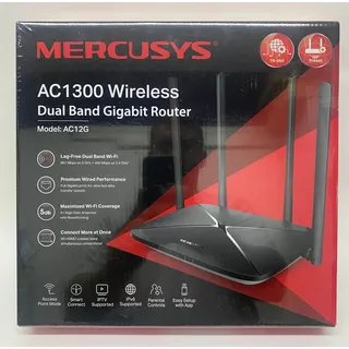 Mercusys Dual Band Gigabit Router Ac12g