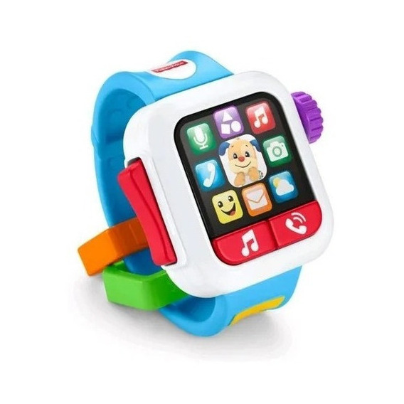 Mi Primer Smartwatch Gmm54 Fisher-price Ríe Y Aprende Mattel Color Vs