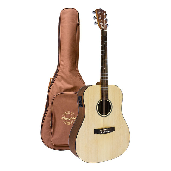 Guitarra Bamboo Ga41 Electro Acústica Spruce Con Ecualizador