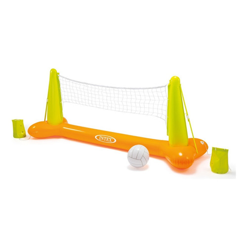 Red De Voley Pileta Voleibol Inflable Juego De Piscina Intex