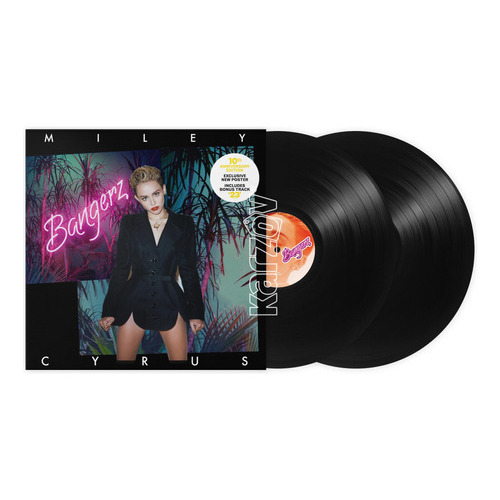Miley Cyrus Bangerz Deluxe 10th Anniversary 2 Lp Vinyl Versión del álbum Estándar