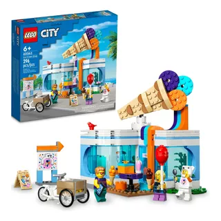 Kit De Construcción Lego City Heladería 60363 296 Piezas 3
