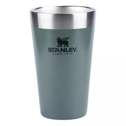 Vaso térmico Stanley Copo stanley 473ml sem tampa - hammertone green color  vaso